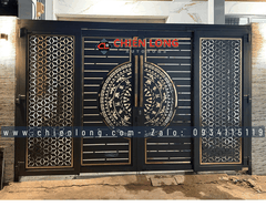Cổng Sắt 4 Cánh Sang Trọng – Giải Pháp Mặt Tiền Hiện Đại