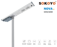 Đèn năng lượng mặt trời đường phố 60W SOKOYO KY-Y-YF-004 (Nova All in One)