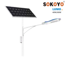Đèn năng lượng mặt trời LUMO 60W Chuyên dùng đường phố - SOKOYO KY-F-XC-002 (LUMO- Split type)