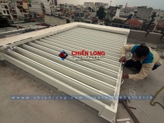 Giếng trời tự động thông minh Lật mở. tự đóng khi có mưa