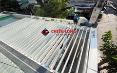 Giếng trời tự động thông minh Lật mở. tự đóng khi có mưa