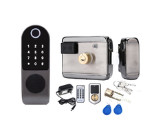 Khóa vân tay cho cổng sắt cửa gỗ, cửa nhôm Smartdorlock-1200c