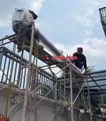 Mái Hiên Tự Động DQB Nhập Khẩu 100% 3.05m x 2.5m | LED Cao Cấp Q12