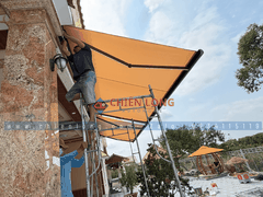 Báo Giá 2 Bộ Mái Hiên Thông Minh 4.5m × 2.5m | Lắp Đặt Biệt Thự Đồng Tháp