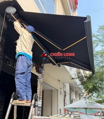 Mái Hiên Thông Minh Tự Động DQB 4m x 2.5m - Khách hàng Q1