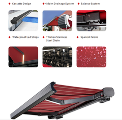 BÁO GIÁ MÁI HIÊN TỰ ĐỘNG CAO CẤP FULL BOX - TFCA -03 - (Loại chịu lực nặng)