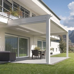 Mái nhôm xếp tự động hệ Aluminum Pergola - Sự lựa chọn dẫn đầu xu hướng hiện đại