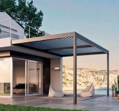 Mái nhôm xếp tự động hệ Aluminum Pergola - Sự lựa chọn dẫn đầu xu hướng hiện đại