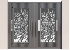Mẫu cổng sắt 2 cánh CL9100 - Thiết kế xu hướng hiện đại