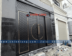 ⭐ Giới thiệu xu hướng cổng sắt 4 cánh CNC hiện đại 2025