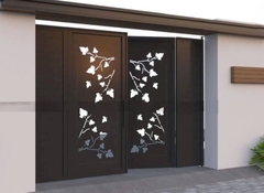Mẫucổng sắt 2 cánh CNC thiết hoa tiết mới phụ tất cả không gian nhà phố