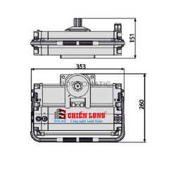 Cổng tự động motor âm sàn thủy lực SUB BT - nhập khẩu từ ITALY