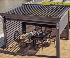 Nhà Chòi Hợp Kim Nhôm Tân Cổ Điển – Biểu Tượng Sang Trọng Cho Không Gian Ngoại Thất