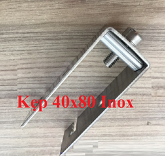 Pat U 40x80 kẹp pin mặt trời chất liệu Inox 304 New