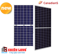 Tấm pin năng lượng mặt trời Canadian 455w – tiết kiệm diện tích tối đa