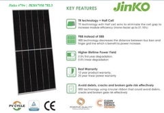 Tấm Pin Jinko 455w | JKM455M-7RL3