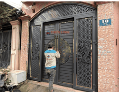 Mẫu Cổng Sắt 4 Cánh CNC Hiện Đại | Đẹp – Bền – Xu Hướng Mới 2026