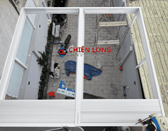 Giá Mái Che Nhôm Xếp Trượt Ziczac Tự Động 61300×5500