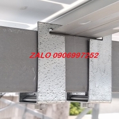 Pát chữ U 30x60 kẹp dưới pin mặt trời Lục giác Inox 304 | Giá Sỉ Rẻ Nhất