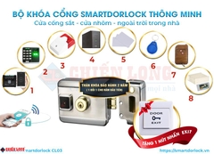 Bộ Khóa Cổng Điện Tử Thông Minh Smartdorlock CL03