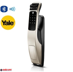 Khóa điện tử vân tay mã số mở rộng bluetooth Yale YMG 40 nicken