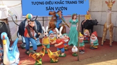 Tượng sân vườn, tượng công viên, tượng vườn cổ tích, tượng mầm non