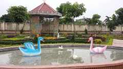 Tượng Thiên Nga  - Tượng trang trí sân vườn - Tượng mầm non, vườn cổ tích