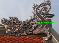 Kìm đầu nóc mái nhà thờ, mái chùa, con kìm xi măng