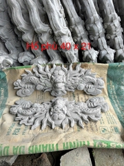 Hổ phù xi măng đúc sẵn loại bé