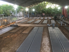 THÂN CỘT TRÒN SOI RÃNH ÂM. THÂN VỎ CỘT BÊ TÔNG GRC ĐÚC SẴN