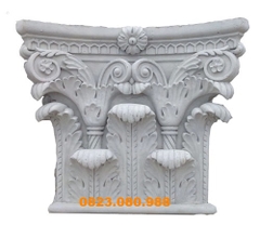 Đầu cột vuông 45cm lá tây đẹp nhất