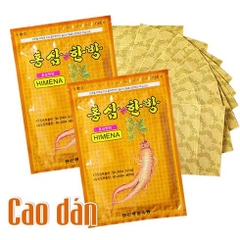 CAO DÁN HỒNG SÂM HIMENA 20 MIẾNG