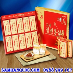 Hồng Sâm Lát Mật Ong KGS 200g - 10 hộp X 20gr