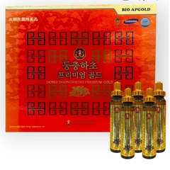 Nước uống Đông Trùng Hạ Thảo Vàng 20 ống chiết xuất Bio Hàn Quốc