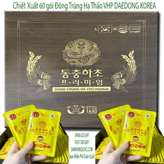 [Hàng Vip] Đông Trùng Hạ Thảo Daedong VHP 60 gói dòng cao cấp