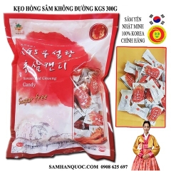 Kẹo Hồng Sâm Không Đường KGS KOREA 300G