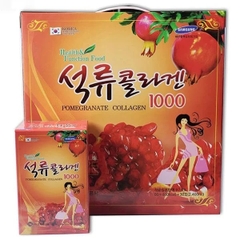 Hộp 30 gói nước uống Lựu Collagen Hàn Quốc