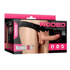 Dương Vật Giả Dây Đeo Cho Nam Siêu Mềm Mịn Lovetoy RODEO