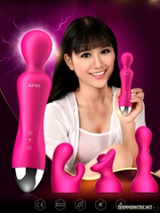 Massage Đa Năng Cao Cấp Rung Ngoáy 12 Chế Độ JuPin