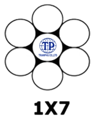 Cáp cứng viễn thông 1x7