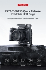 Falcam F22 & F38 & F50 Quick Release Foldable Half Cage Kit - C00B3809