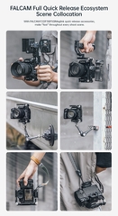 Falcam F22 & F38 & F50 Quick Release Foldable Half Cage Kit - C00B3809