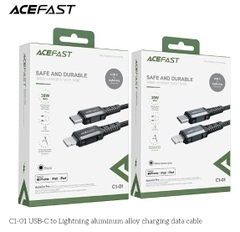 Cáp ACEFAST Type C to Lightning (1.2m) - C1-01