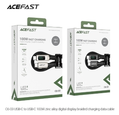 Cáp ACEFAST Type C to Type C 100W (2m) - C6-03
