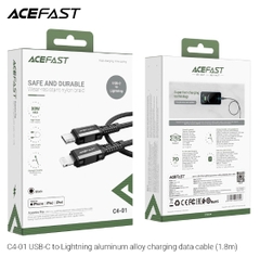 Cáp ACEFAST Type C to Lightning (1.8m) - C4-01