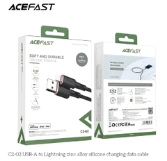 Cáp ACEFAST USB-A to Lightning MFI (1.2m) - C2-02