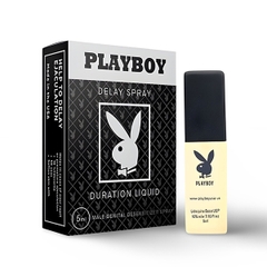 Chai xịt chống xuất tinh sớm Playboy Đen