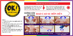 Bao đôn dên silicone Meleon nấm tròn
