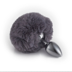 BDSM Plug đuôi thỏ chuôi inox