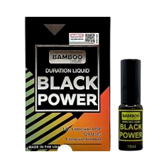 Chai xịt chống xuất tinh sớm Bamboo Black Power